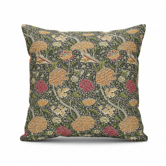 William Morris Cray Floral Autumn Cushion Cover