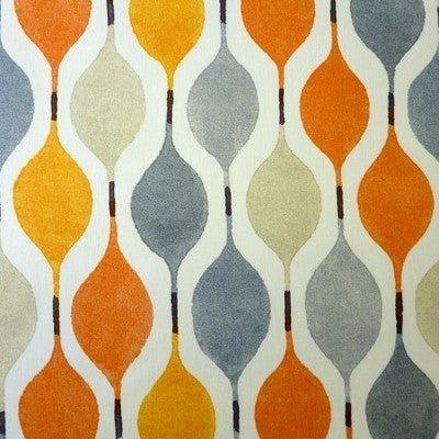 Verve Juice Orange Geometric Cushion Cover