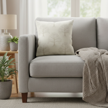 Great Oak Tree Pumice Cushion Cover