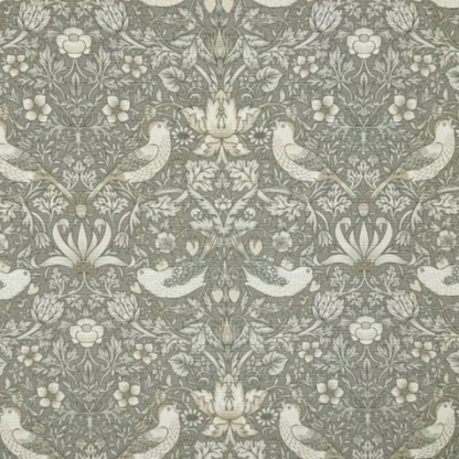 William Morris Strawberry Thief Coated Tablecloth Outdoor Water Repellent Available In Many Sizes