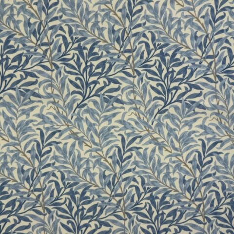 William Morris Willow Bough Sea Breeze Coated Tablecloth Water Resistant Outdoor