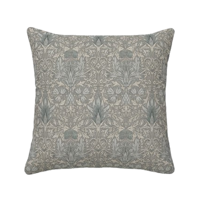 William Morris Snakeshead  Dove Grey Cushion Cover