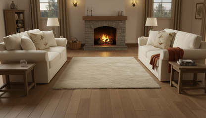 Rustic Pheasant Pattern Beige Cushion Cover