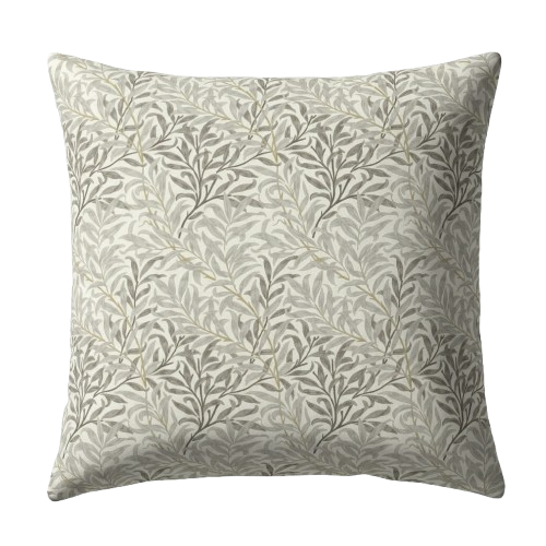 William Morris Willow Bough Natural Beige Cushion Cover