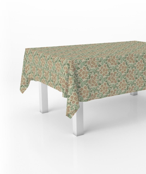 William Morris Orchid Buttercup Cotton Tablecloth