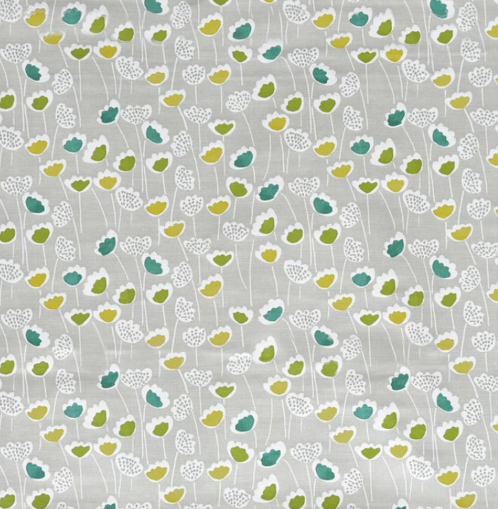 Clara Cactus Floral Lime Green Cushion Cover