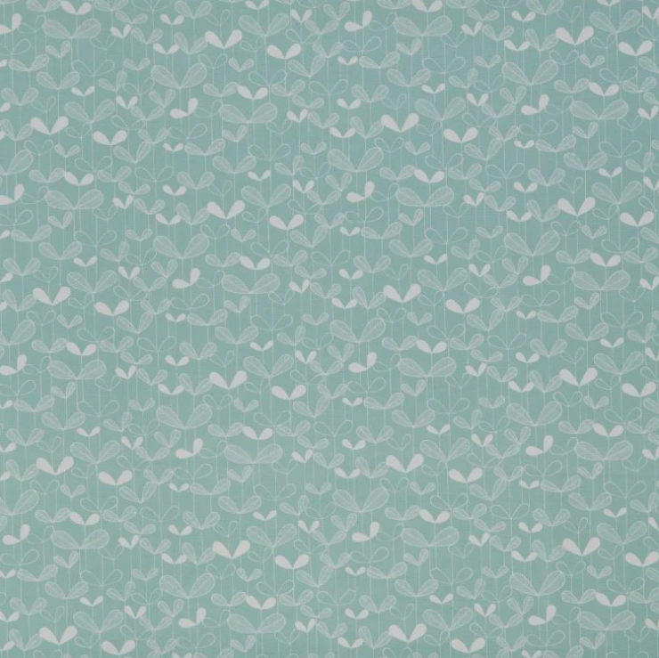 MissPrint Saplings Pale Aqua Cushion Cover