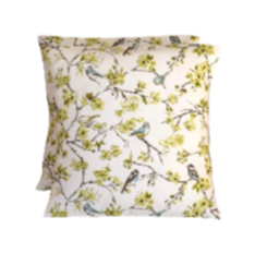 Bird Citrus Flower Blossom Cushion Covers