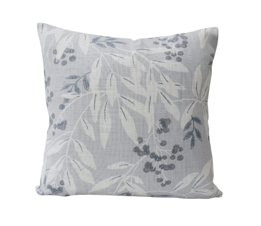 Laura Ashley Greendale Silver Cushion Cover Various Sizes