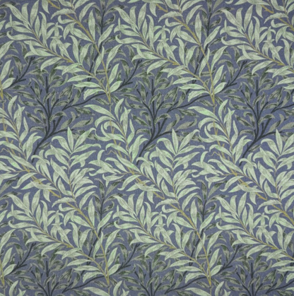 William Morris Willow Bough Charcoal Coated Tablecloth