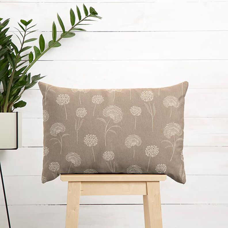Dandelions Natural Cushion Cover