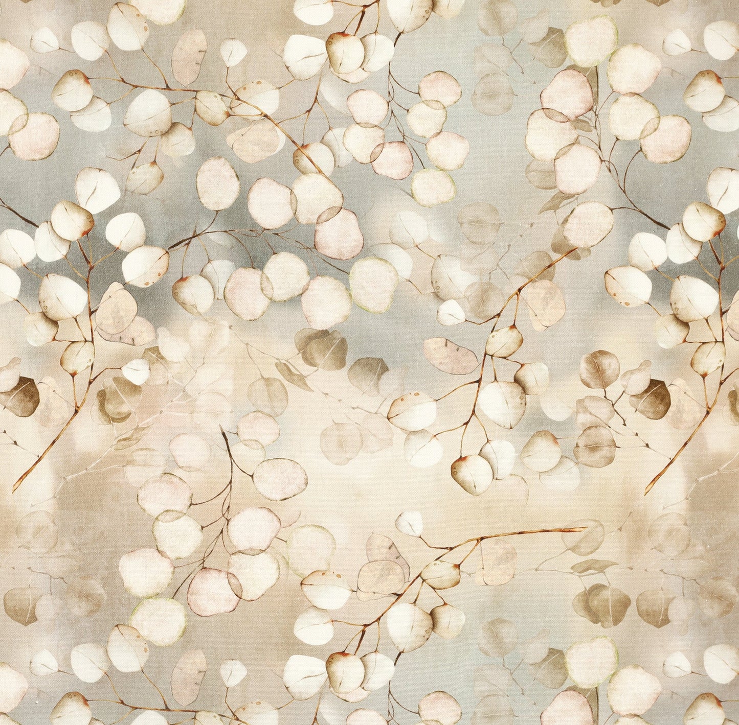 Lunaria Peach Fuzz Scandi Leaves Tablecloth