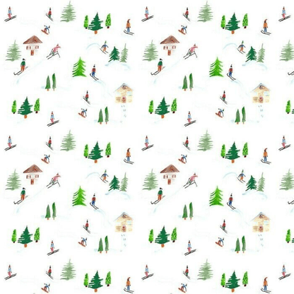 Apres Ski Snow Skiing Cushion Cover - CushionCoverAndDecor