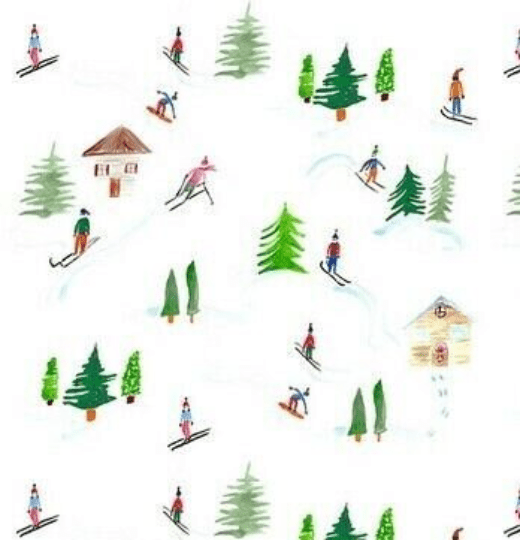 Apres Ski Snow Skiing Cushion Cover - CushionCoverAndDecor