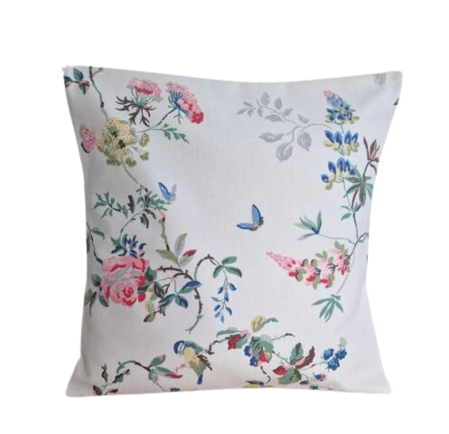 Cath Kidston Birds And Roses Pink Cushion Cover - CushionCoverAndDecor