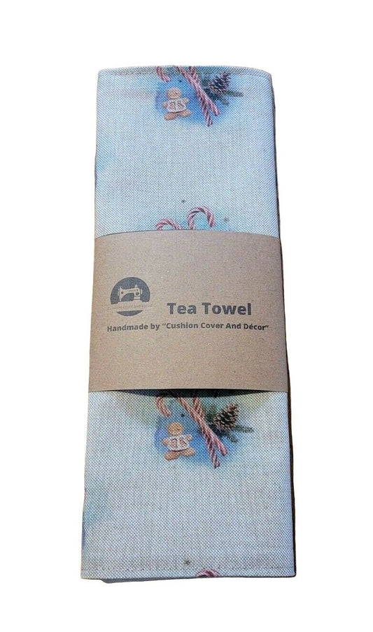 Christmas Candy Tea Towels Kitchen Towels Many Design - CushionCoverAndDecor