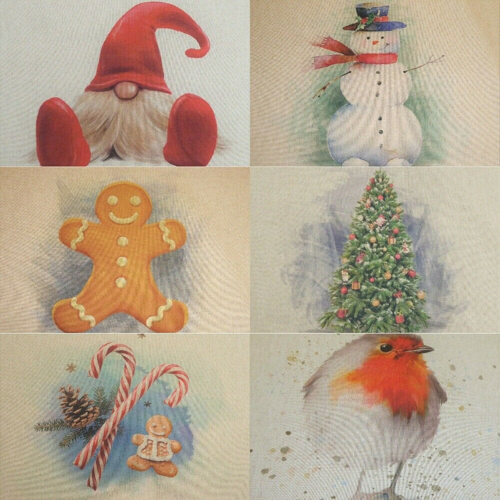 Christmas Robin Cushion Cover - CushionCoverAndDecor