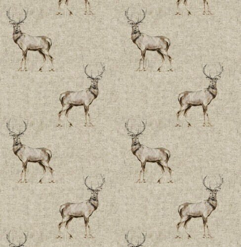 Christmas Tea Towels , Kitchen Towels Stags Head , Stags , Wildlife Design Fryetts 100% Cotton Handmade - CushionCoverAndDecor
