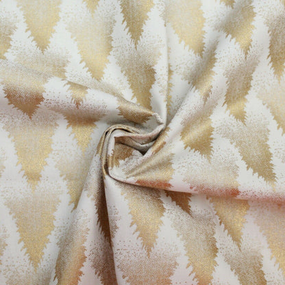 Christmas Trees Table Runner , Ivory Gold Christmas Table Runner , Ivory Table Runner , Table Runner UK 54" 60" 64" 72" 84" 96" 104" - CushionCoverAndDecor