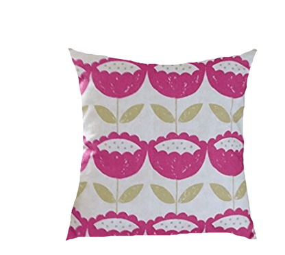 Clarke & Clarke Anais Summer Flower Cushion Cover, Pink Pillow Cover , Floral Pillow , Raspberry Citrus Cushion Cover , Throw Pillow , Cushion Cover UK - CushionCoverAndDecor