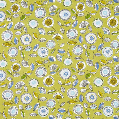 Cushion Cover 10" 12" 14" 16" 17" 18" 20" 22" 24" 26" Prestigious Textiles Sundance Mojito Lime Blue Floral Design Handmade 100% Cotton - CushionCoverAndDecor