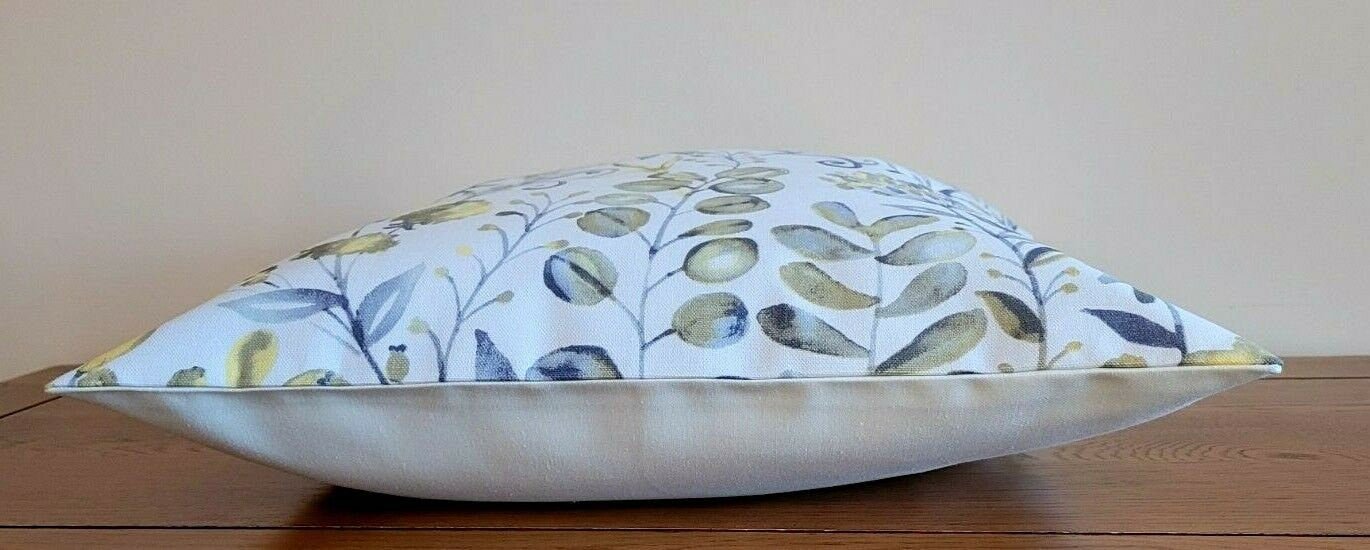 Cushion Cover Ashley Wilde Whitwell Buttercup Floral Design 10" 12" 14" 16" 17" 18" 20" 22" 24" 26" ILiv Handmade 100% Cotton - CushionCoverAndDecor