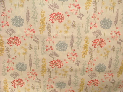 Cushion Cover Dandelion Floral Red Design , Dandelion Pillow Cover 10" 12" 14" 16" 17" 18" 20" 22" 24" 26" Handmade 100% Cotton - CushionCoverAndDecor