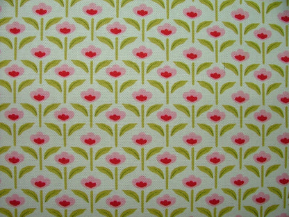 Cushion Cover iLiv Pink Green Posy Chintz Floral Design 10" 12" 14" 16" 17" 18" 20" 22" 24" 26" 100% Cotton Handmade - CushionCoverAndDecor