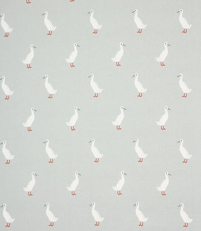 Cushion Cover In Sophie Allport Runner Duck Pale Blue Design , Easter Cushion cover 10" 12" 14" 16" 17" 18" 20" 22" 24" 26" 100% Cotton - CushionCoverAndDecor