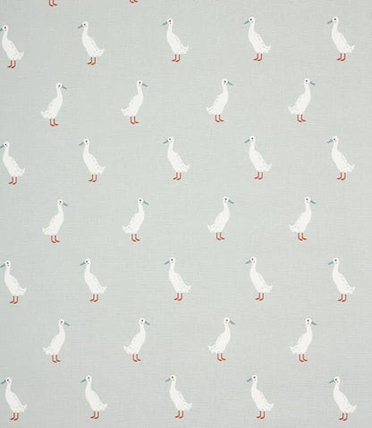 Cushion Cover In Sophie Allport Runner Duck Pale Blue Design , Easter Cushion cover 10" 12" 14" 16" 17" 18" 20" 22" 24" 26" 100% Cotton - CushionCoverAndDecor