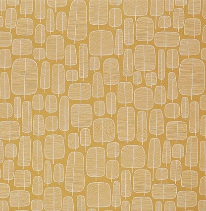 Cushion Cover MissPrint Little Trees , Yellow Ochre Pillow Cover , 10" 12" 14" 16" 17" 18" 20" 22" 24" 26" Handmade 100% Cotton - CushionCoverAndDecor