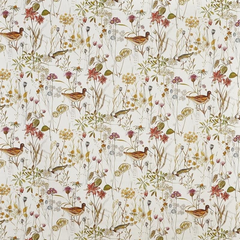 Cushion Cover Wetland Auburn Birds Design 10" 12" 14" 16" 17" 18" 20" 22" 24" 26" Prestigious Textiles Handmade 100% Cotton - CushionCoverAndDecor