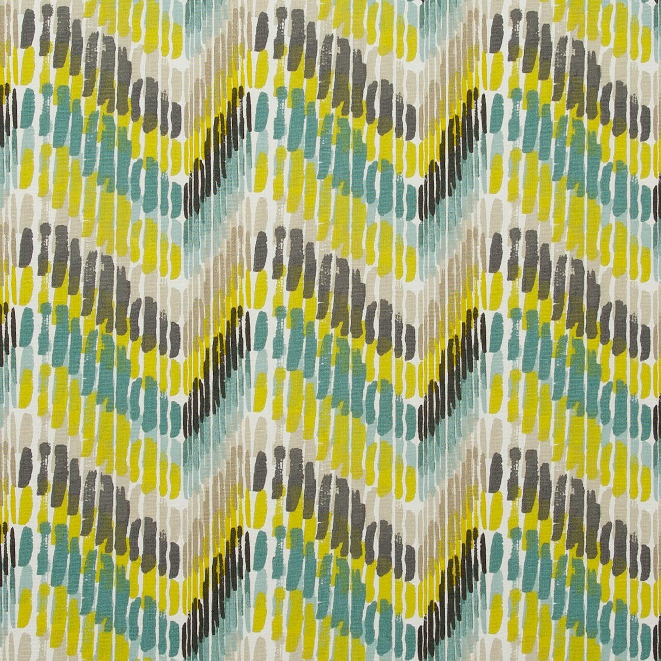 Cushion Cover Windjammer Chartreuse Green Teal Geometric Cariba Design 10" 12" 14" 16" 17" 18" 20" 22" 24" 26" Handmade 100% Cotton - CushionCoverAndDecor