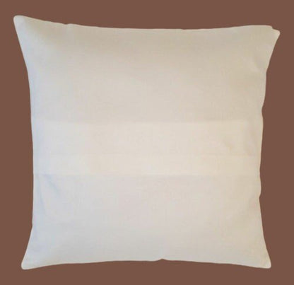 Cushion Pillow Cover Beige "Oh My Deer Colonial " Design ,Decorative Cushion , Throw Pillow , 10" 12 " 14" 16" 17" 18" 20" 22" 24" 26" - CushionCoverAndDecor