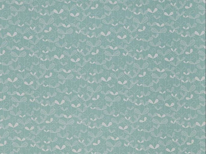 Decorative Cushion Cover MissPrint Saplings Pale Aqua Blue Design 10" 12" 14" 16" 17" 18" 20" 22" 24" 26" Handmade 100% Cotton - CushionCoverAndDecor