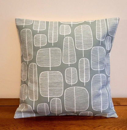 Decorative Cushion Cover Pillow MissPrint Little Trees Sage Green Design 12" 14" 16" 17" 18" 20" 22" 24" 26" Handmade 100% Cotton - CushionCoverAndDecor