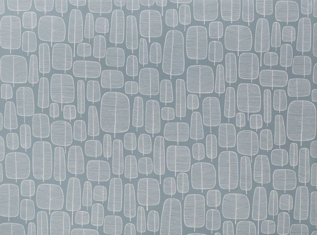 Decorative Pillow Cushion Cover MissPrint Little Trees Comet Blue Design 12" 14" 16" 17" 18" 20" 22" 24" 26" Handmade 100% Cotton - CushionCoverAndDecor