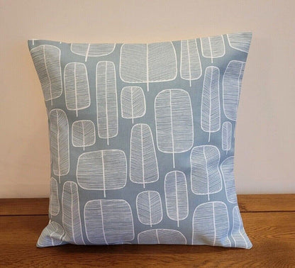 Decorative Pillow Cushion Cover MissPrint Little Trees Comet Blue Design 12" 14" 16" 17" 18" 20" 22" 24" 26" Handmade 100% Cotton - CushionCoverAndDecor