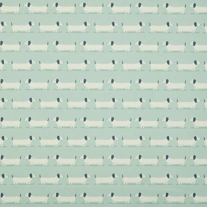 Fabric Placemats Fryetts Dachshund Sausage Dog Duck Egg Mustard Ochre Design 100% Cotton Handmade - CushionCoverAndDecor