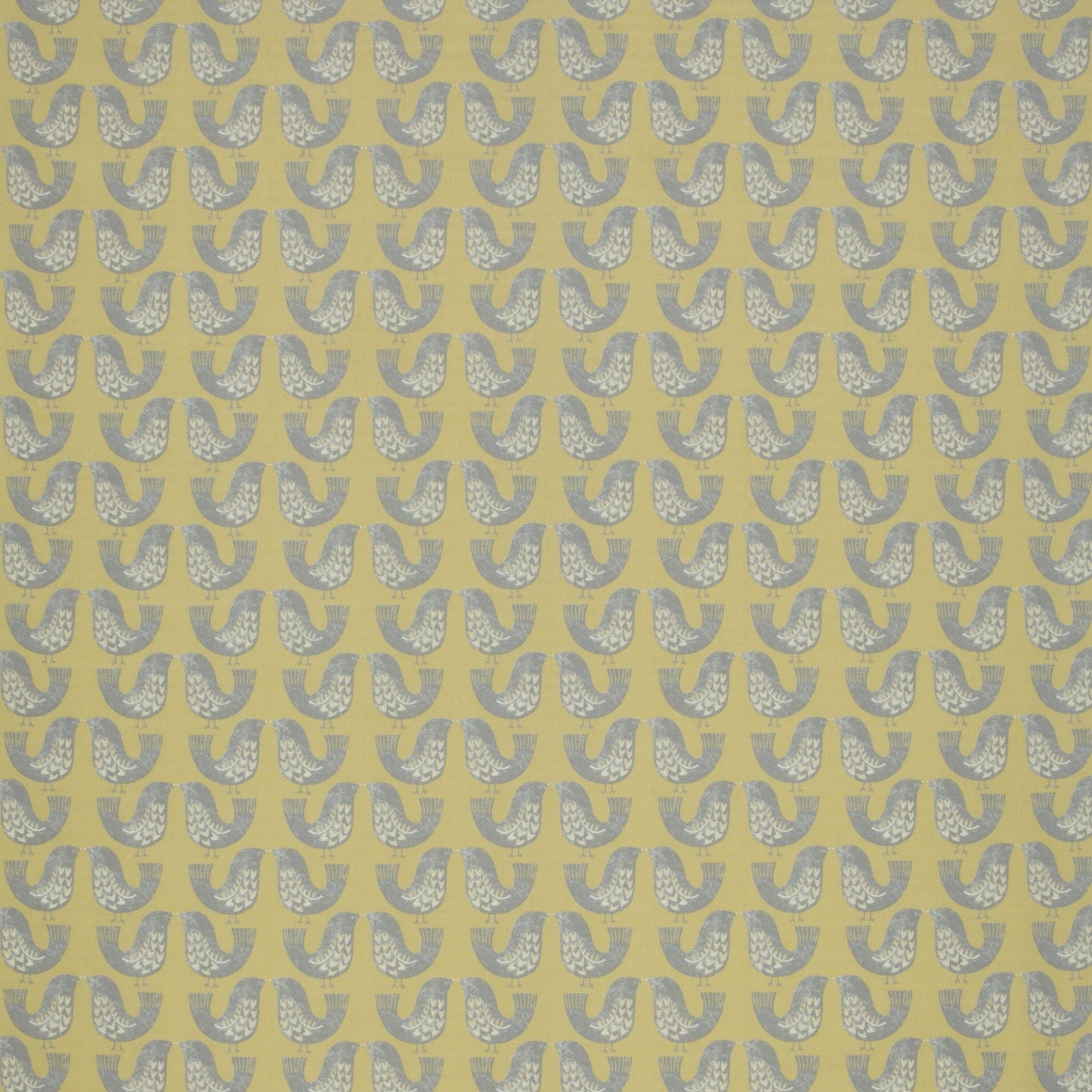 Fabric Placemats ILiv Scandi Birds Red Blue Green Mustard Design 100% Cotton Handmade - CushionCoverAndDecor