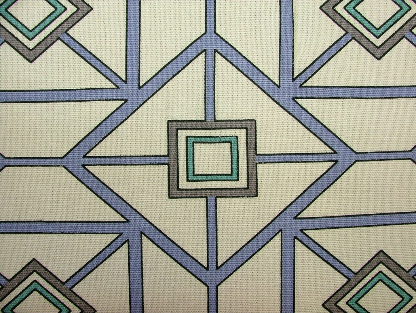 Geometric Cushion Cover , Blue Pillow Cover , Ashley Wilde Cushion , Decorative Cushion , Throw Pillow Cover, Cushion Cover UK - CushionCoverAndDecor