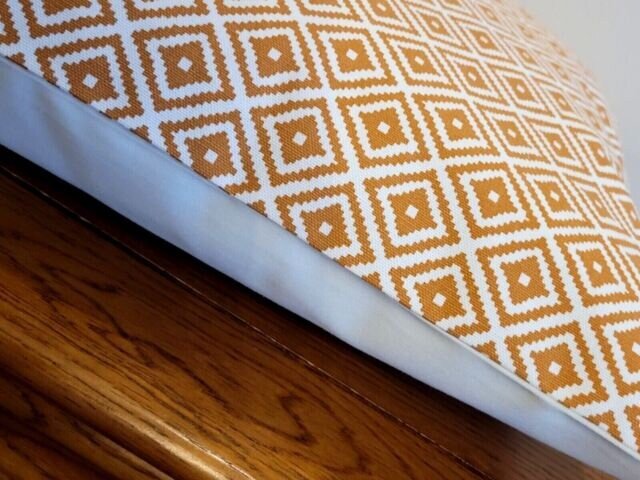 Geometric Cushion Cover , Orange Pillow Cover , Orange Pillow Sham , Throw Pillow , Cushion Cover UK, Decorative Cushion 14" 16" 17" 18" - CushionCoverAndDecor