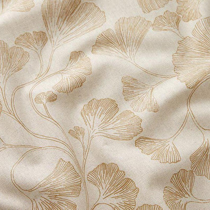 Ginkgo Flowers Natural Tablecloth Available In Many Sizes