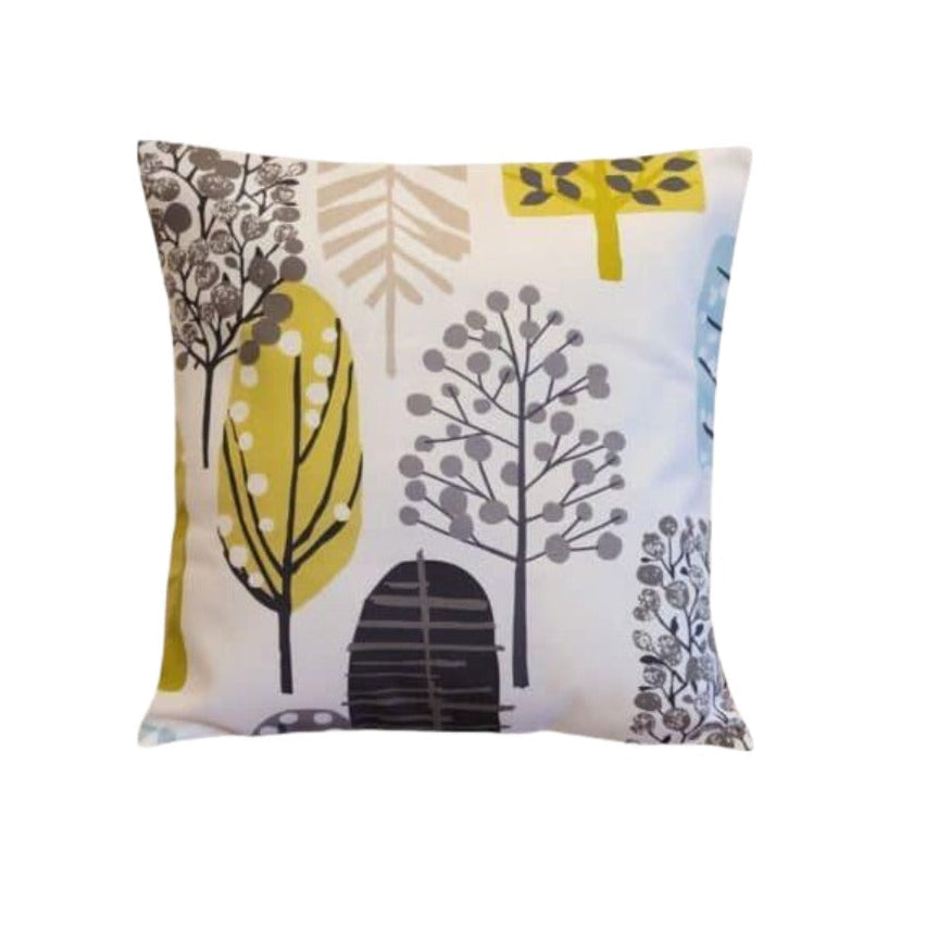 Clarke & Clarke Trad Chartreuse Green Cushion Cover