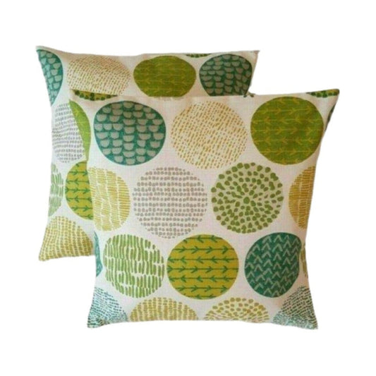 Casa Cactus Lime Green Cushion Cover