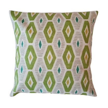 Karaz Cactus Dimond Lime Green Cushion Cover