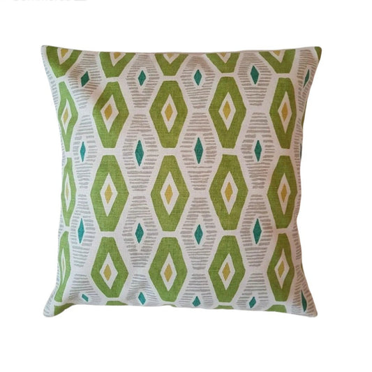 Karaz Cactus Dimond Lime Green Cushion Cover
