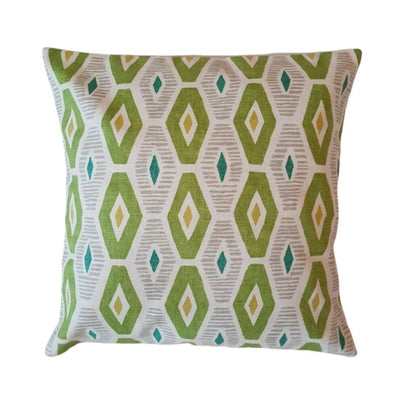 Karaz Cactus Dimond Lime Green Cushion Cover