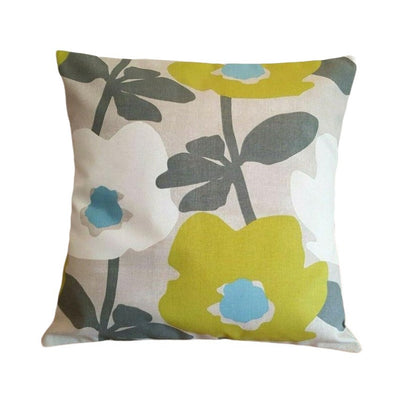 Bermondsey Floral Fennel Cushion Cover