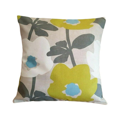 Bermondsey Floral Fennel Cushion Cover